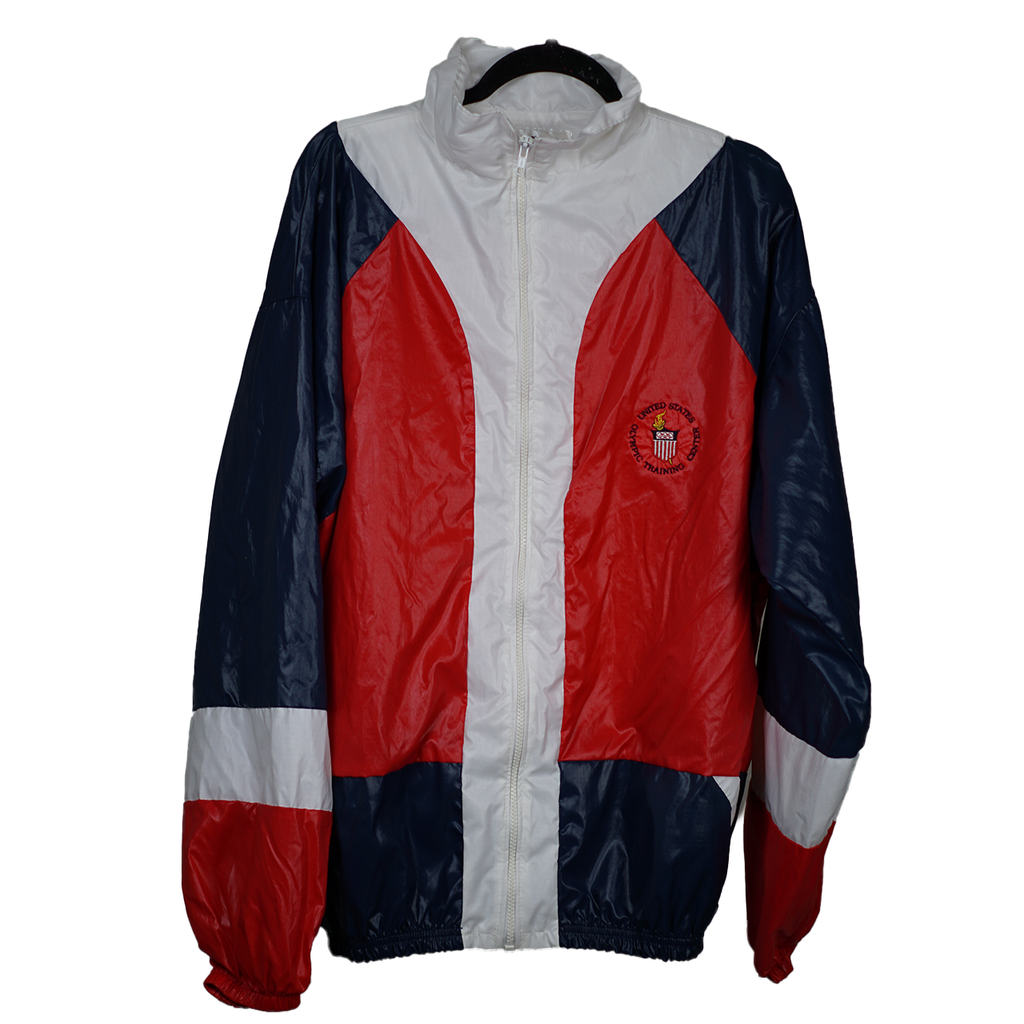 Vintage USA Olympic Training Center Windbreaker Size XXL