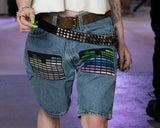 Æternal Embroidered Sequence Levi Jorts