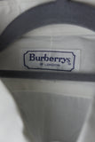 Vintage Burberry's London White Button Up Shirt Size 17-33