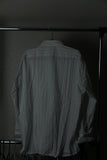 Vintage Christian Dior Shirt Striped Button Up Shirt 17-34