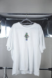 Thrifted Levi’s Silvertab Robot White T-Shirt Size XL