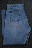 Vintage 1995 Levi's 505 Orange Tab Jeans Size 38x30