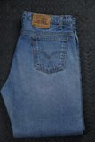 Vintage 1995 Levi's 505 Orange Tab Jeans Size 38x30