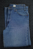 Vintage 1995 Levi's 505 Orange Tab Jeans Size 38x30