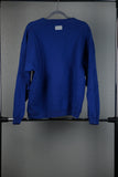 Thrifted Gear for Sports Blue Crewneck Pullover Sweatshirt Size Medium