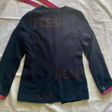 Women's Black and Navy Jacket
