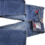Women's Blue and Navy Jeans