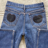 Women's Blue and Navy Jeans